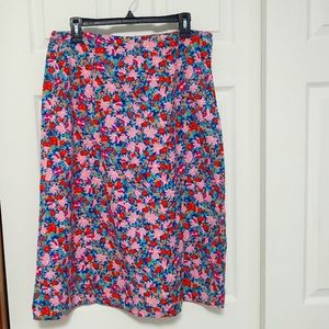 Loft floral skirt, 12P